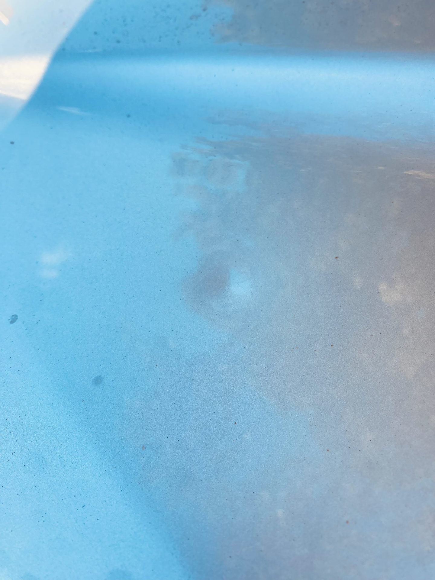 Door ding paintless dent repair result, Miami